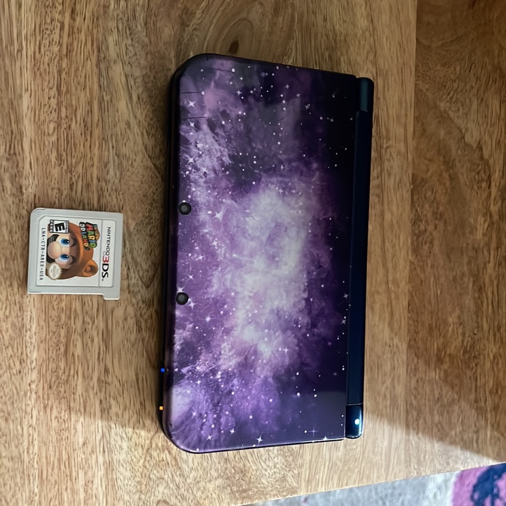 Limited edition “new” nintendo galaxy 3ds xl
